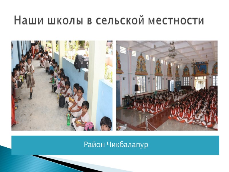 Наши школы в сельской местности Район Чикбалапур